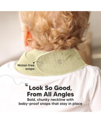 8pk Quin Bandana Bibs, Baby Bibs for Drooling and Teething, Cotton Drool Bibs for Baby Girl, Baby Boy