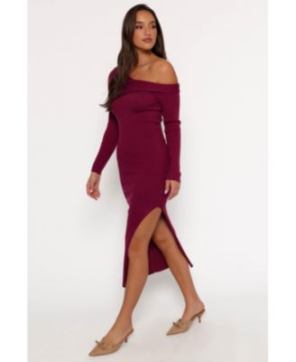 Women's Cammie Long Sleeve Midi Dress