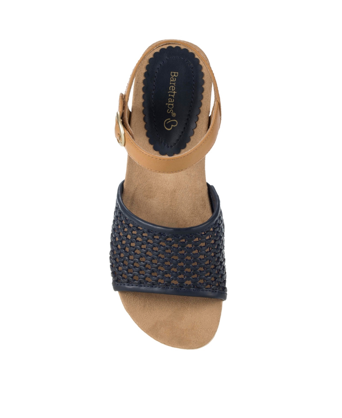 Baretraps Women's Fernelle Wedge Sandals In Navy Blue