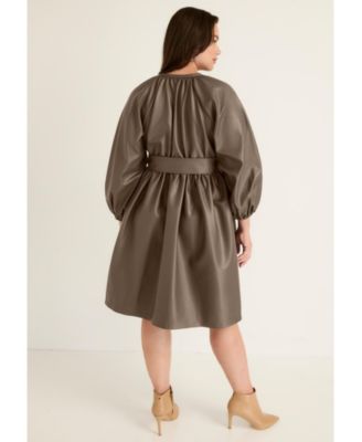 Women's June + Vie Faux Leather Dress
