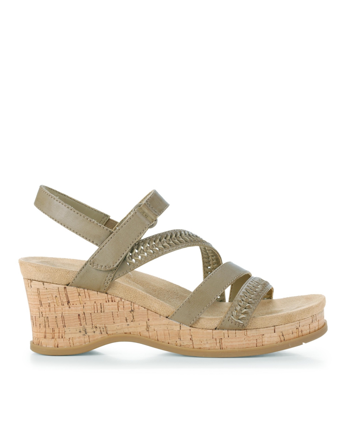Shop Baretraps Women's Ciara Wedge Sandals In Dove Gray