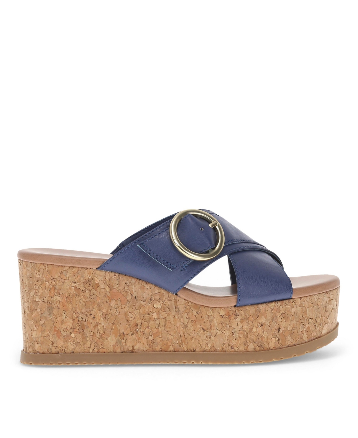Baretraps Women's Sydney Wedge Sandals In Navy