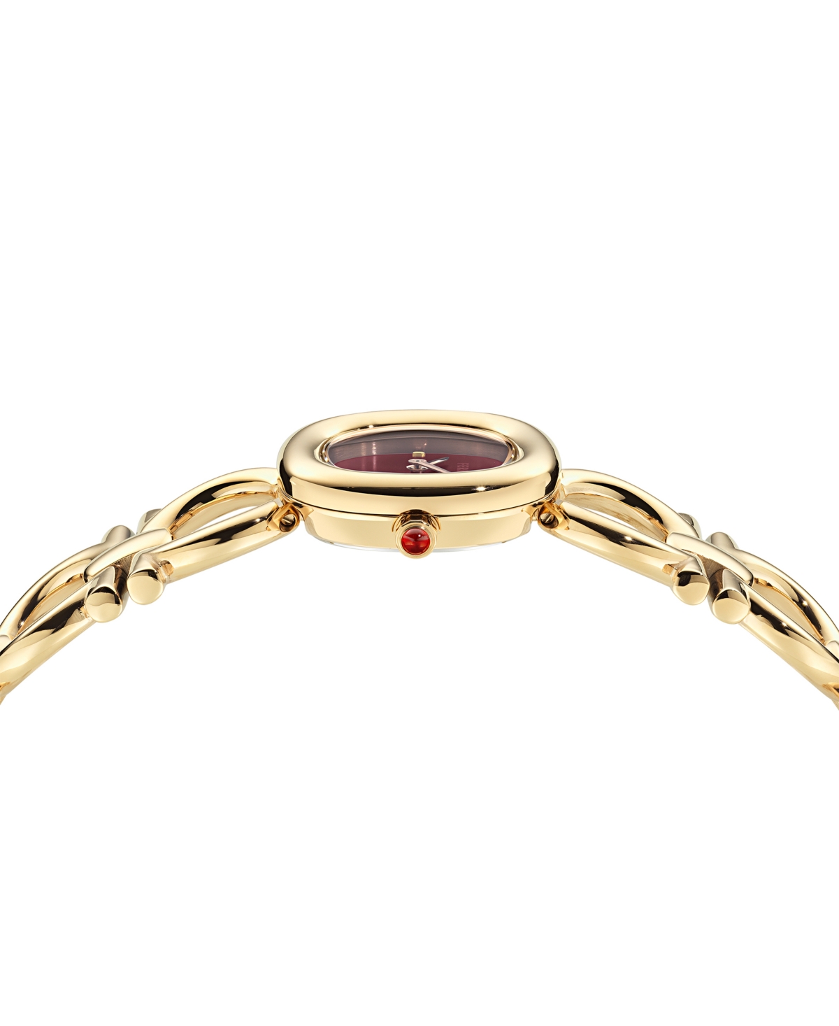 Ferragamo Double Gancini 25mm In Gold