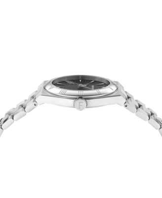 Men's Swiss Vega Stainless Steel Bracelet Watch 40mm