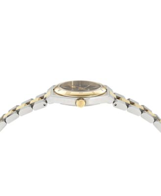 Women's Swiss Vega Upper East Two-Tone Stainless Steel Bracelet Watch 28mm