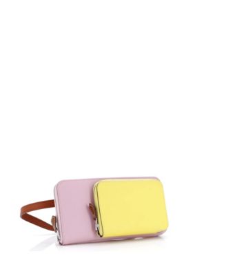 Pre-Owned Hermes  Nouveau To Go Wallet Epsom with Swift