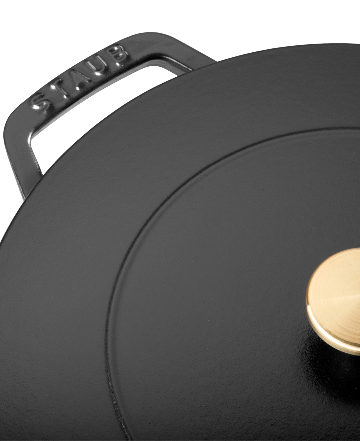 Staub Enameled Cast Iron 5 Qt. Essential French Oven In Matte Black