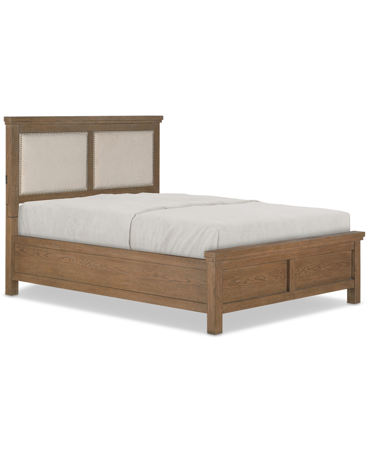 Macy's Alverton California King Upholstered Bed In No Color