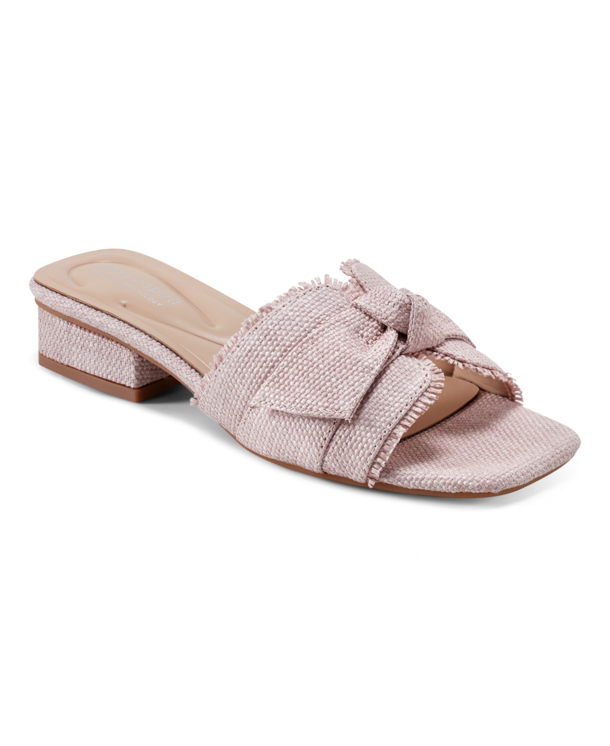 EASY SPIRIT WOMEN'S GIRLY EFLEX KNOTTED BOW DRESS SANDALS 