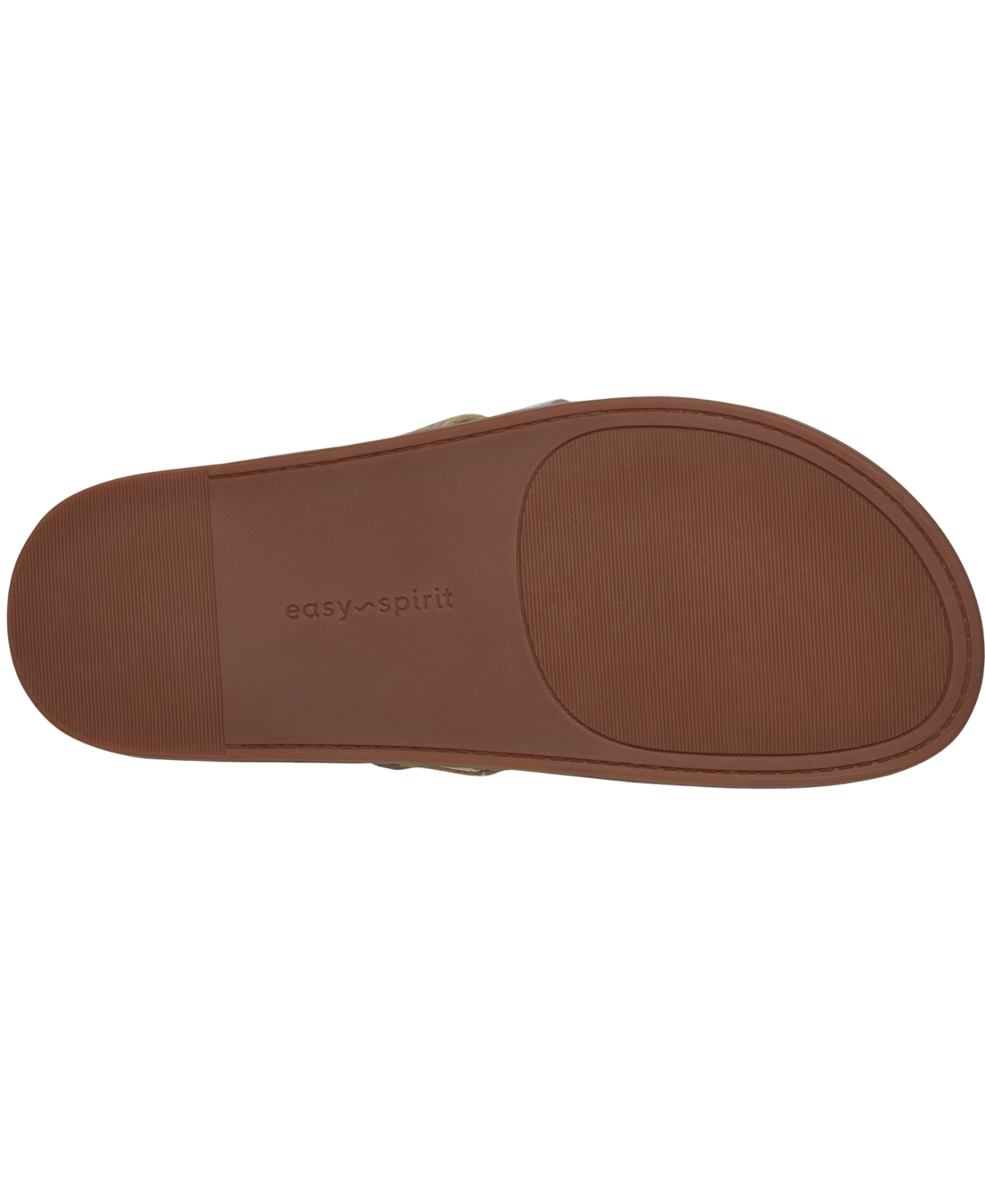 Shop Easy Spirit Women's Trevin Banded Slip-on Sandals In Gold