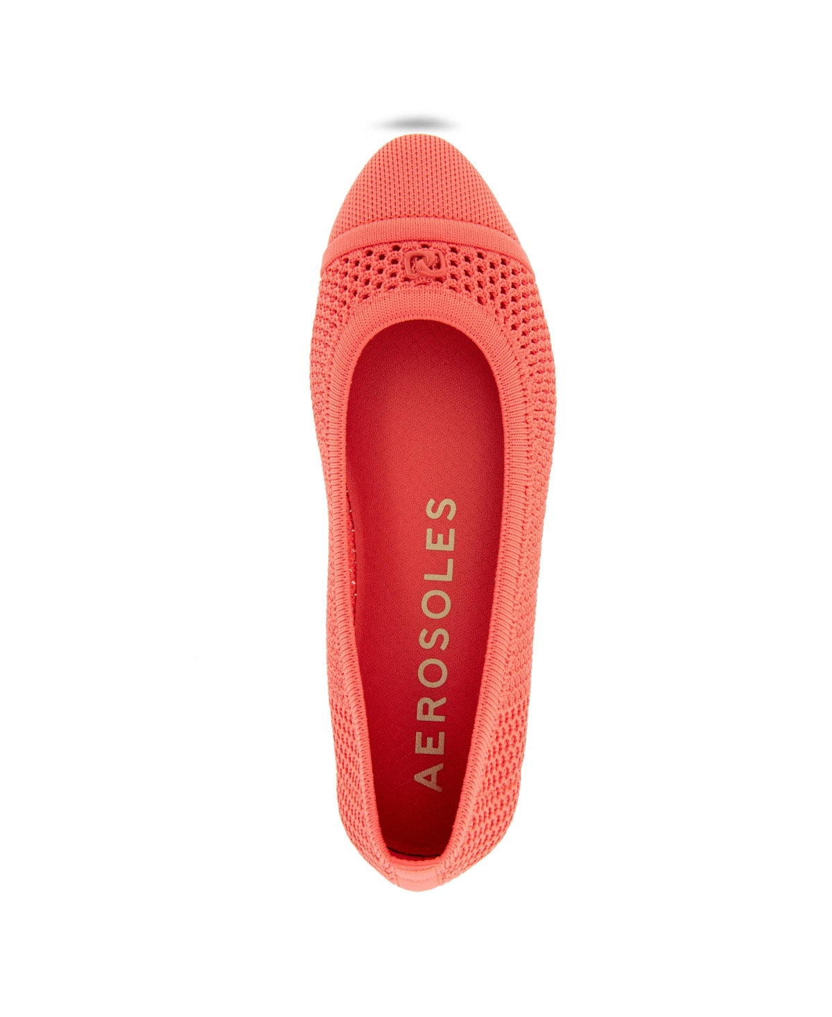 AEROSOLES WOMEN'S ANNELIE ROUND TOE BALLET FLATS 