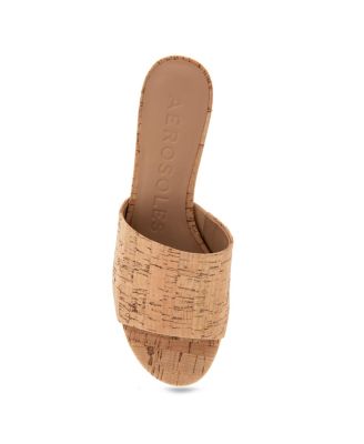 Women's Como Round Toe Slide Sandals