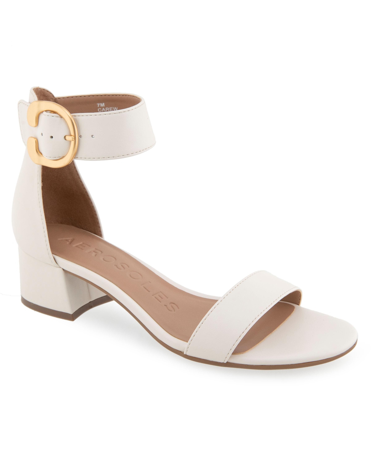 AEROSOLES WOMEN'S CAREW ROUND TOE DRESS SANDALS 