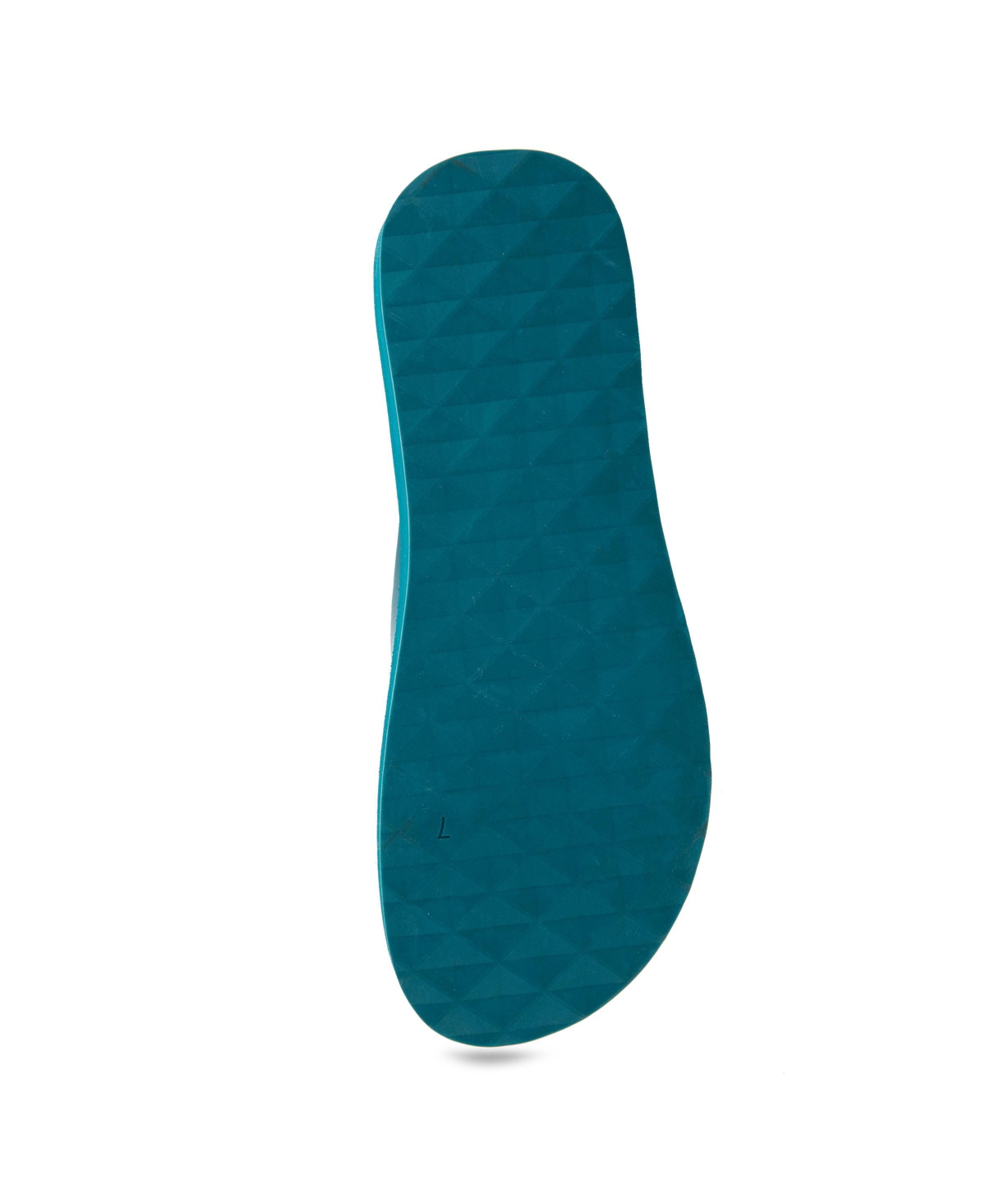Shop Aerosoles Women's Jace Round Toe Thong Sandals In Teal