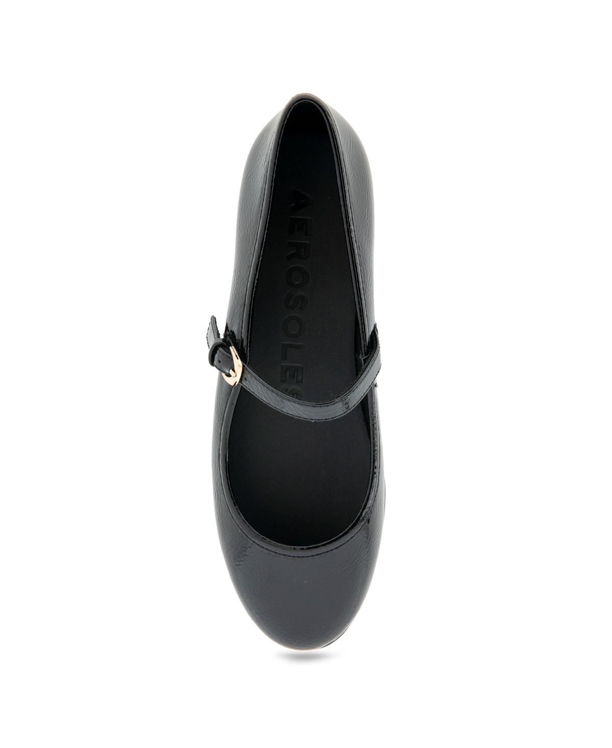 AEROSOLES WOMEN'S BAYLEE ROUND TOE MARY JANE FLATS 