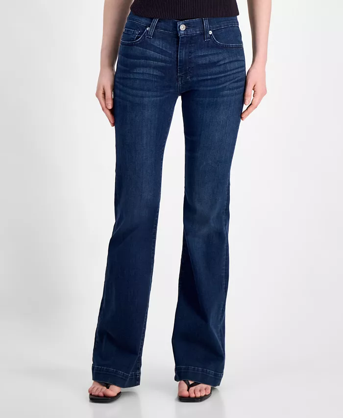 Women's Dojo Mid-Rise Flare Slim Illusion Jeans - thumbnail 2