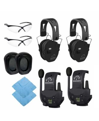 Razor Slim Quad Electronic Black Earmuffs Bundle 2 Pack