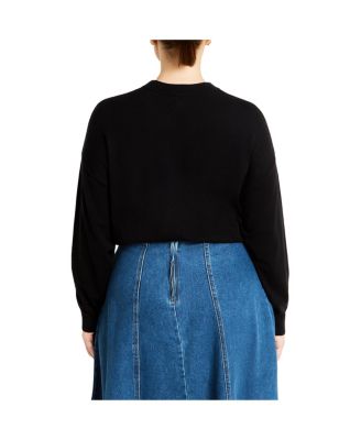 Women's Denim Hi Lo Skirt