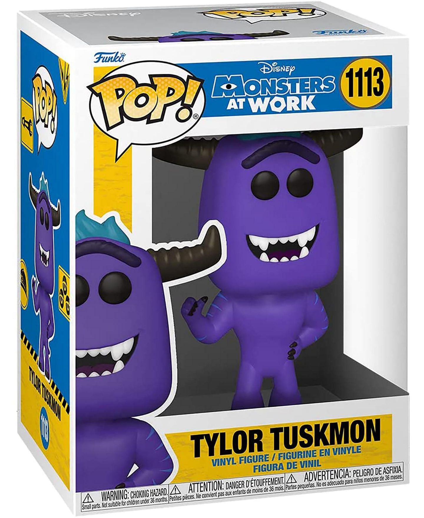 Детская фигурка Funko Pop! Tylor Monsters at Work 3.75" Vinyl Figure, Ages 3+ — фото 2
