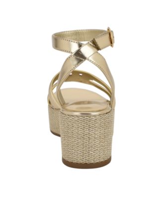 Women's Vastie Raffia Platform Wedge Sandals