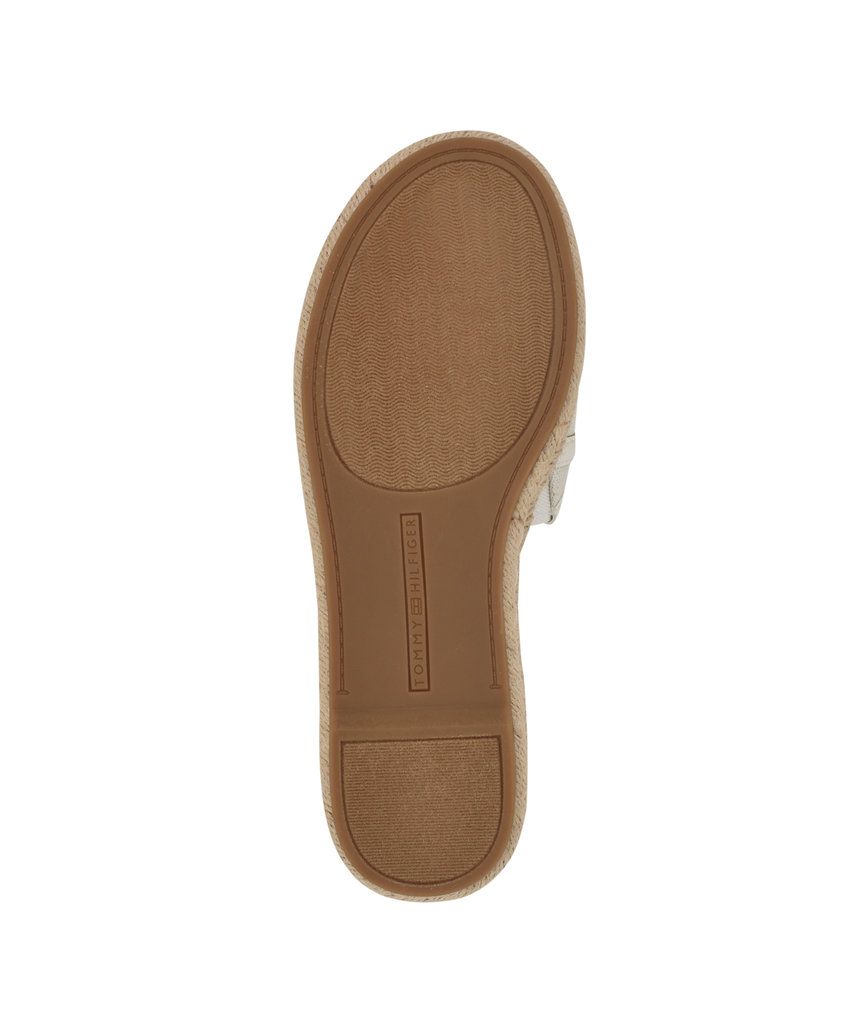 TOMMY HILFIGER WOMEN'S HADJEA ESPADRILLE SLIP-ON FLAT SANDALS 