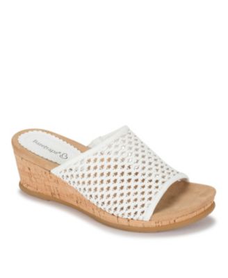 Women's Flossey Slide Wedge Sandals