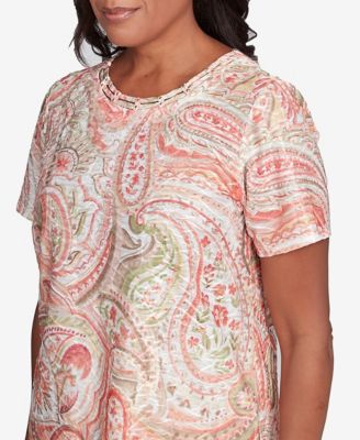 Women's Catalina Island Double-Knotted Paisley Top