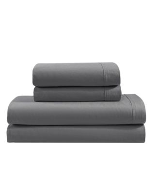 Washed 200-Thread Count Cotton 3-Pc. Sheet Set, Twin