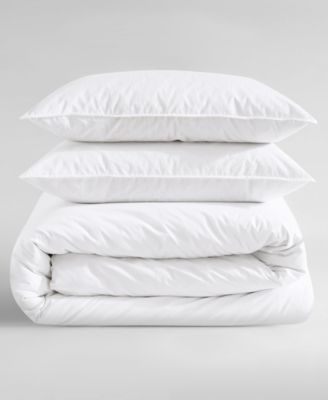 Washed Percale Solid 2-Pc. Comforter Set, Twin/Twin XL