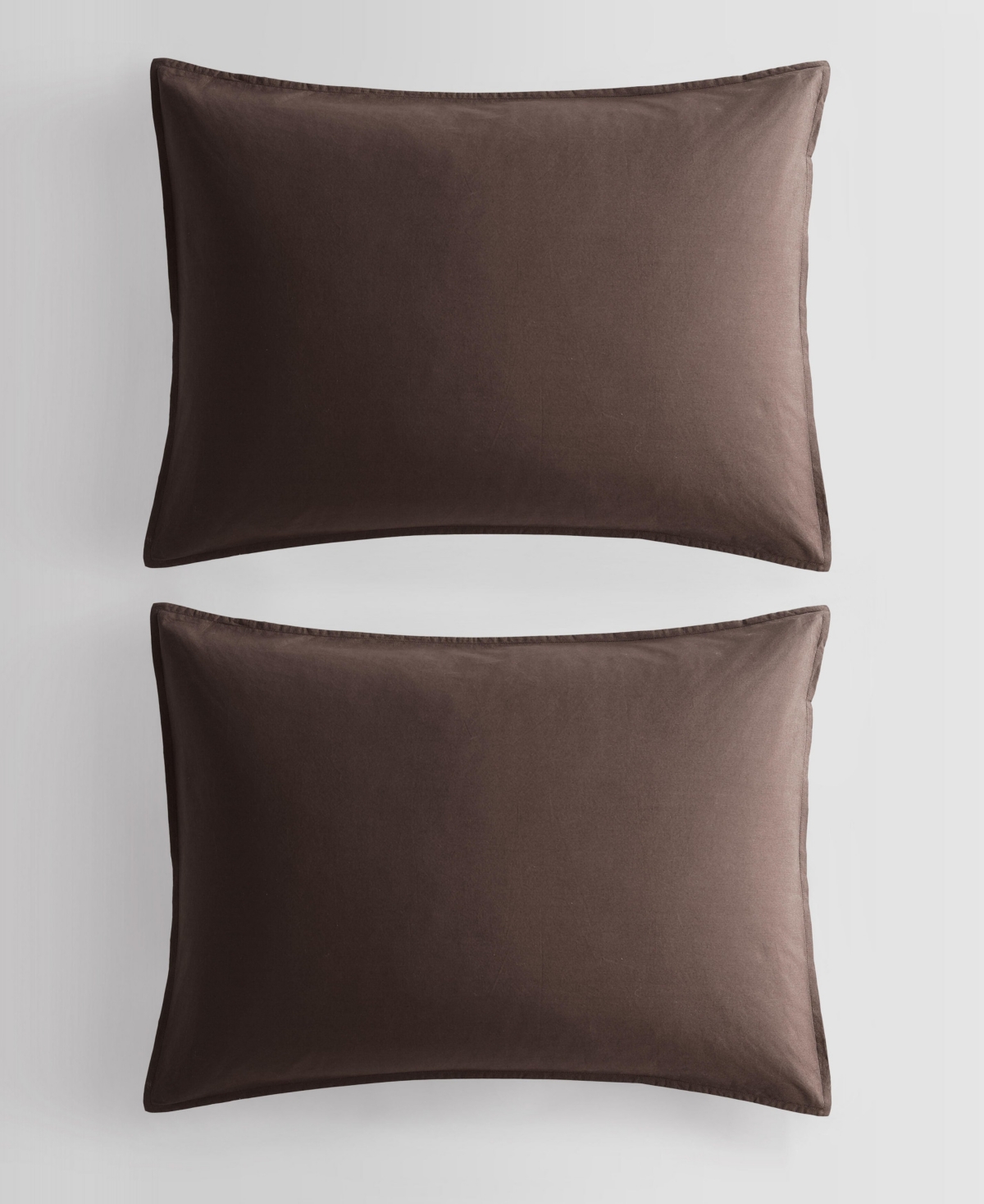 Calvin Klein Washed Percale Solid 2-pc. Comforter Set, Twin/twin Xl In Earth