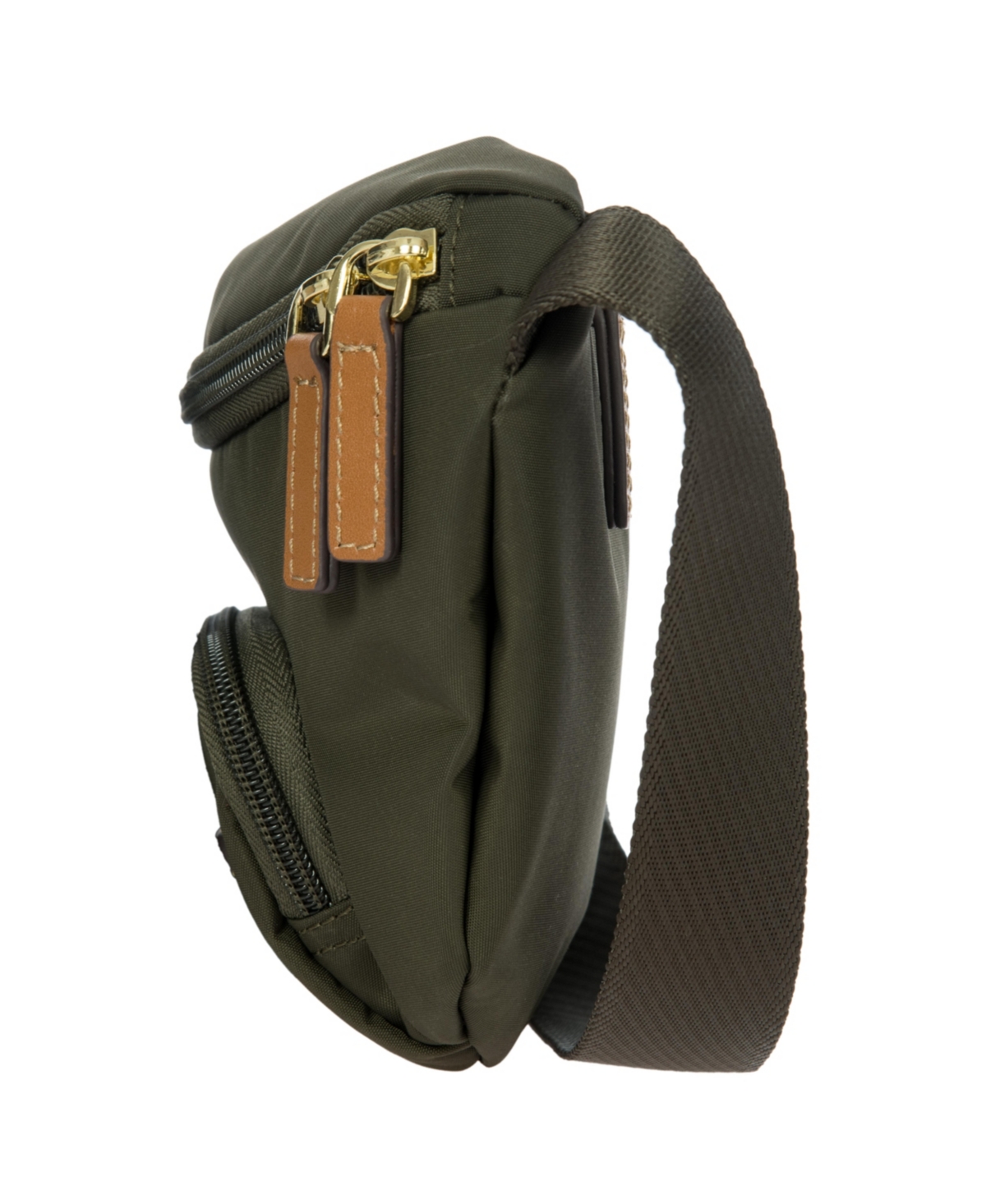 Bric's Milano X-travel Belt Bag In Olive