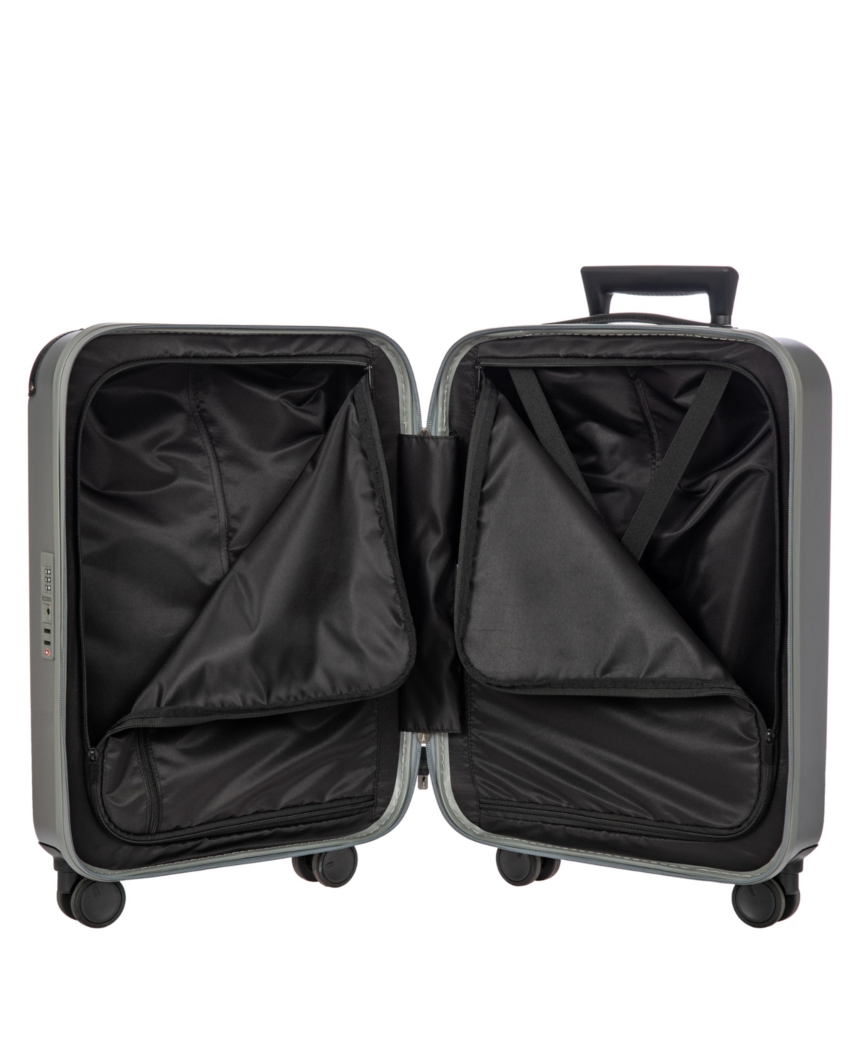 Bric's Milano Milano 21" Carry-on Spinner In Silver,black