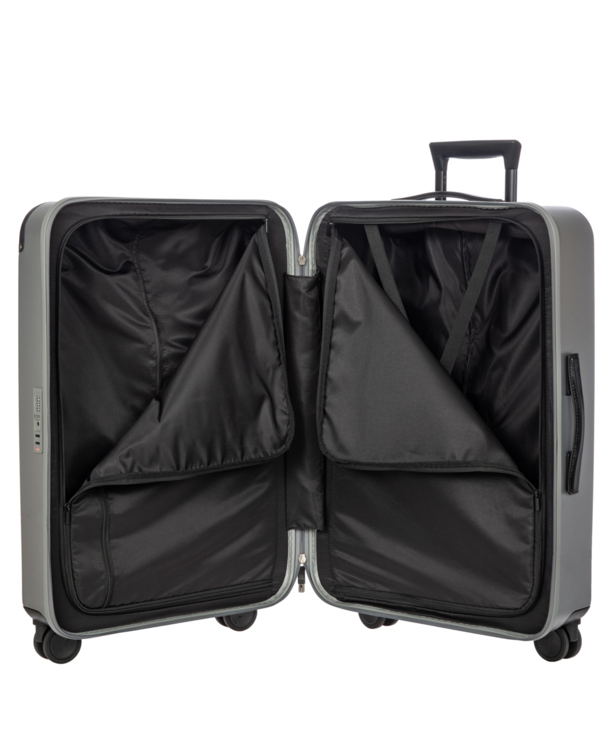Bric's Milano 27" Amalfi Spinner In Silver,black