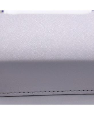 Micro Top Handle Crossbody Bag Leather