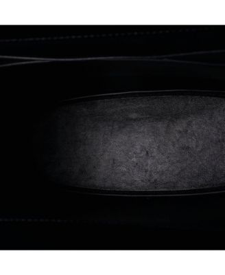 North South Wanda Top Handle Shoulder Bag Leather