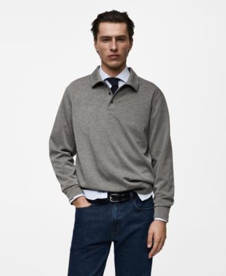 MANGO - Men's EU Regular Fit Sweatshirt