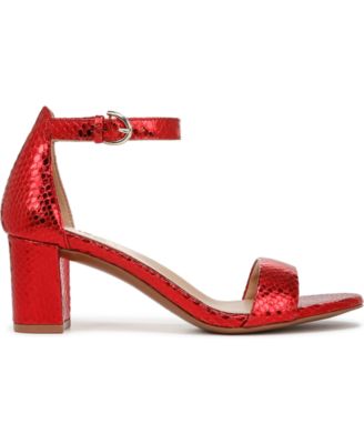 Women's Vera Block Heel Ankle Strap Dress Sandals