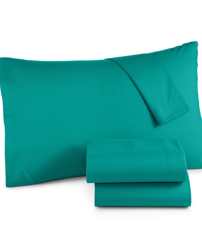 Sanders CLOSEOUT! Microfiber 4 Pc. Sheet Set, Queen, Created for Macy's