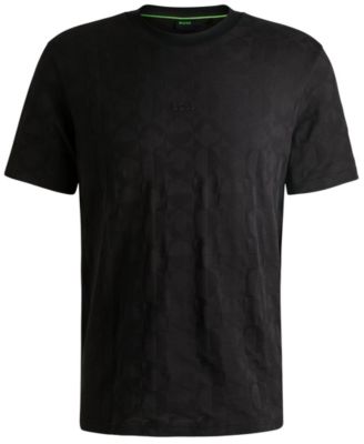 Men's Circle Jacquard Relaxed-Fit T-Shirt
