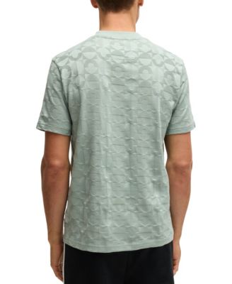 Men's Circle Jacquard Relaxed-Fit T-Shirt