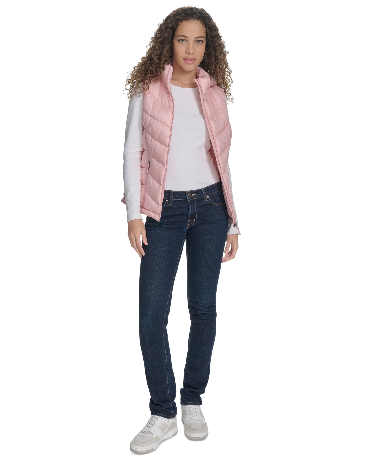 CHARTER CLUB WOMEN'S PACKABLE HOODED PUFFER VEST, CREATED FOR MACY'S 