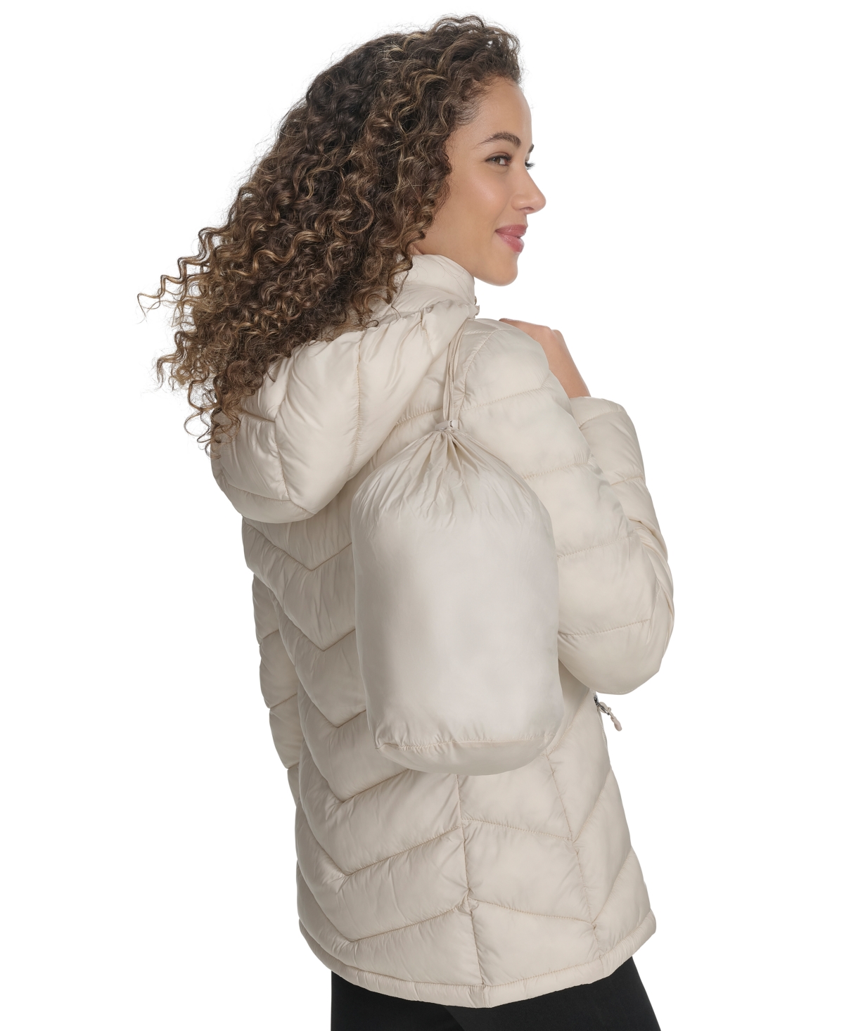 CHARTER CLUB WOMEN'S PACKABLE HOODED PUFFER COAT, CREATED FOR MACY'S 