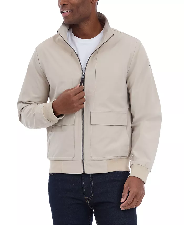 Men's Solid-Color Stand-Collar Hipster Jacket - thumbnail 8
