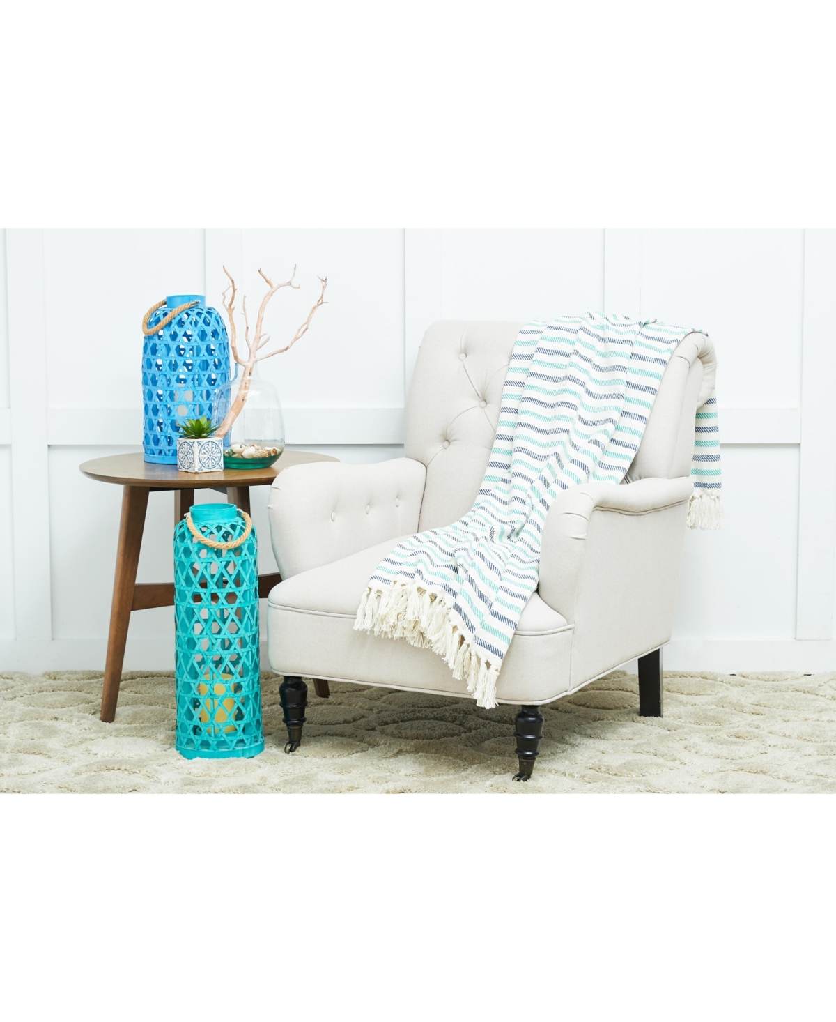 Lakeview Stripe Throw