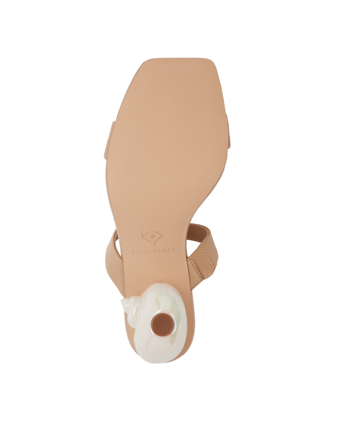 Shop Katy Perry Women's Maritime Two Band Slip-on Shell Sandals In Caramel