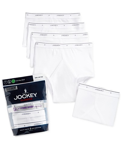 Jockey ActiveStretch™ Brief - 4 Pack - Macy's