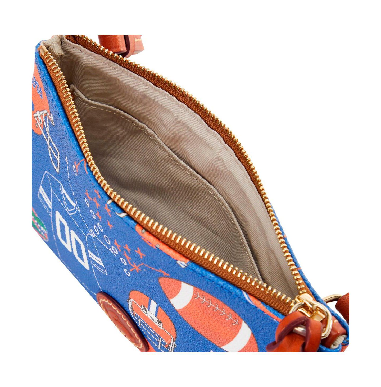 Женская сумка Dooney & Bourke Florida Gators Top Zip Crossbody Purse — фото 4