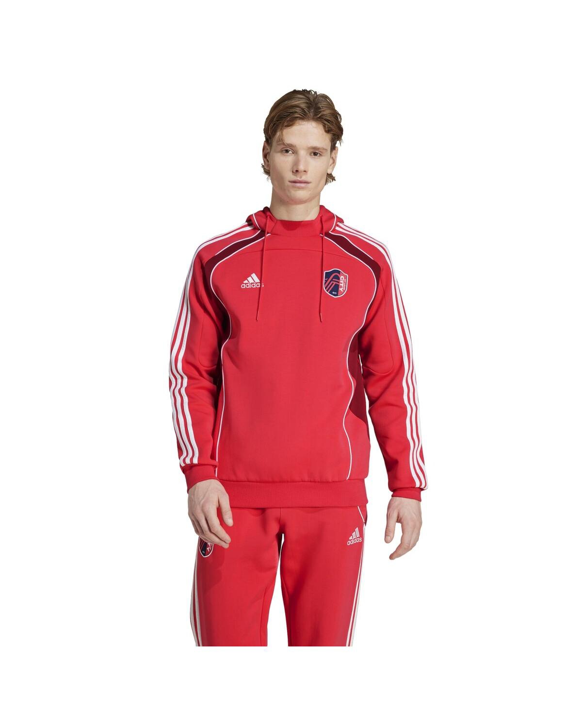 Men's Red St. Louis City Sc 2025 Travel Pullover Hoodie - Red
