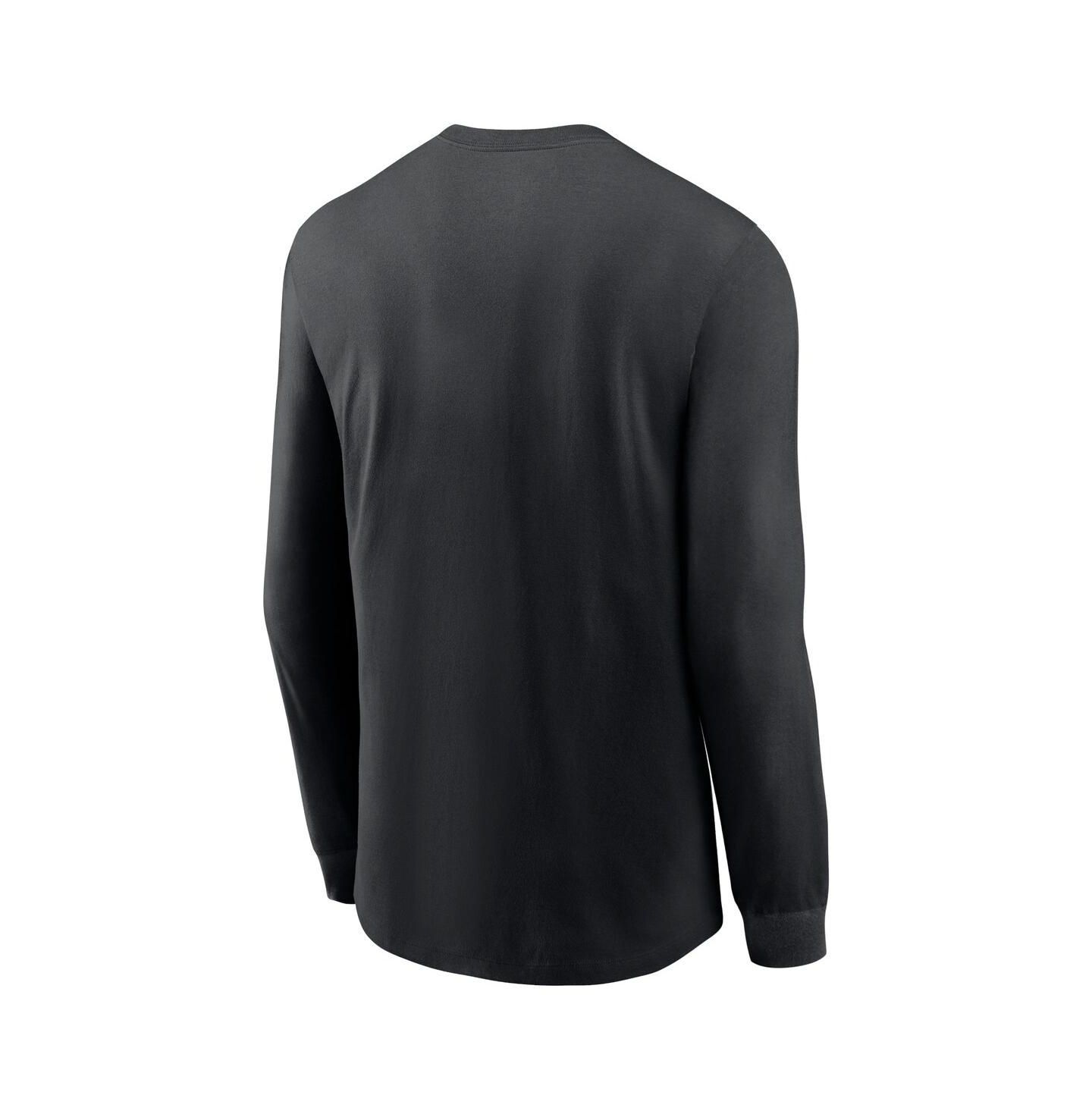Мужская футболка Nike Black Texas Rangers Local Nickname Long Sleeve — фото 3