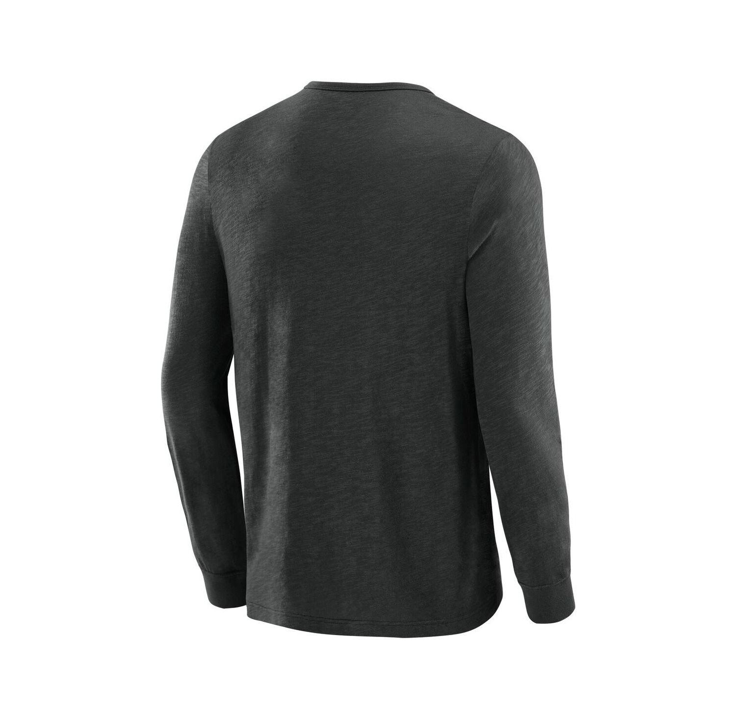 Men's Black Kansas City Chiefs In-The-Pocket Long Sleeve T-Shirt
